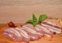 Údené výrobky – Údená slanina mäsová