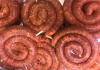 Údené výrobky – Točená Klobáska na gril